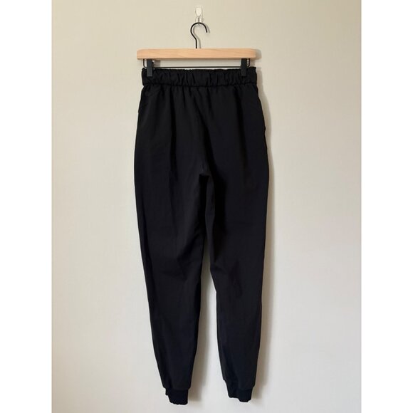 Lululemon Stretch High-Rise Joggers Black Pull-On Pants 6 Luxtreme Nulu Athletic - Picture 7 of 11